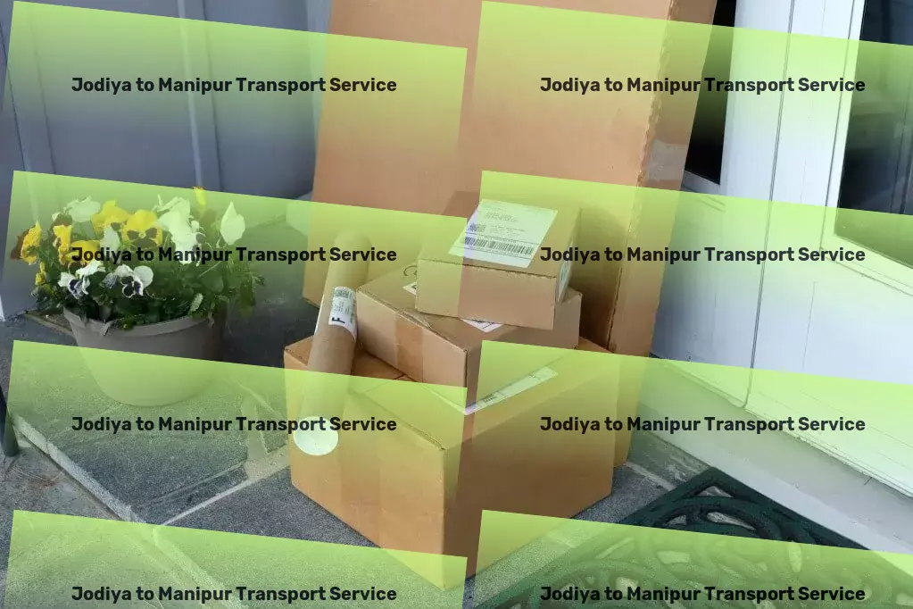 Jodiya to Manipur Bike Transport And Scooty Courier Transforming Indian transportation with professional service! - Full-service freight logistics